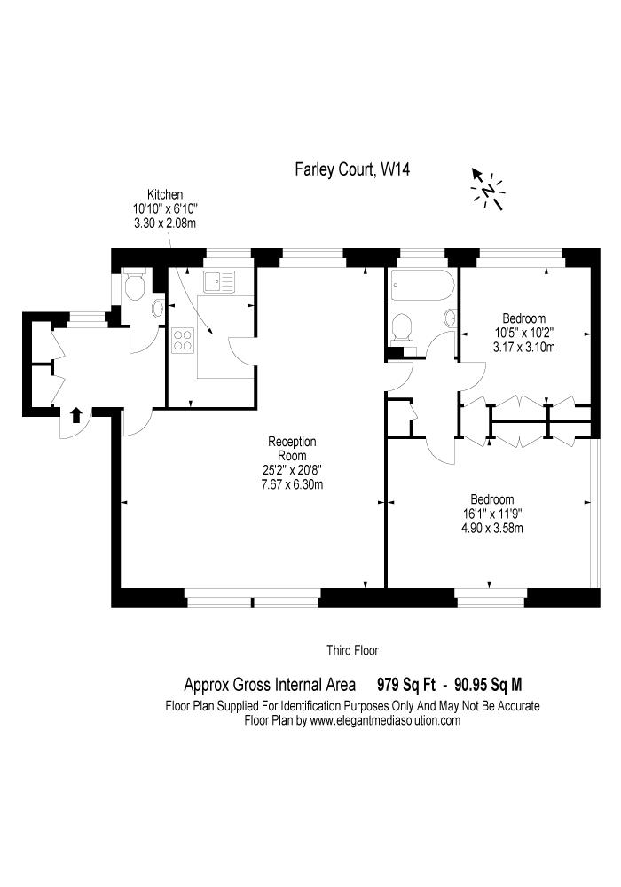 2 Bedrooms Flat for sale in Farley Court, Kensington W14