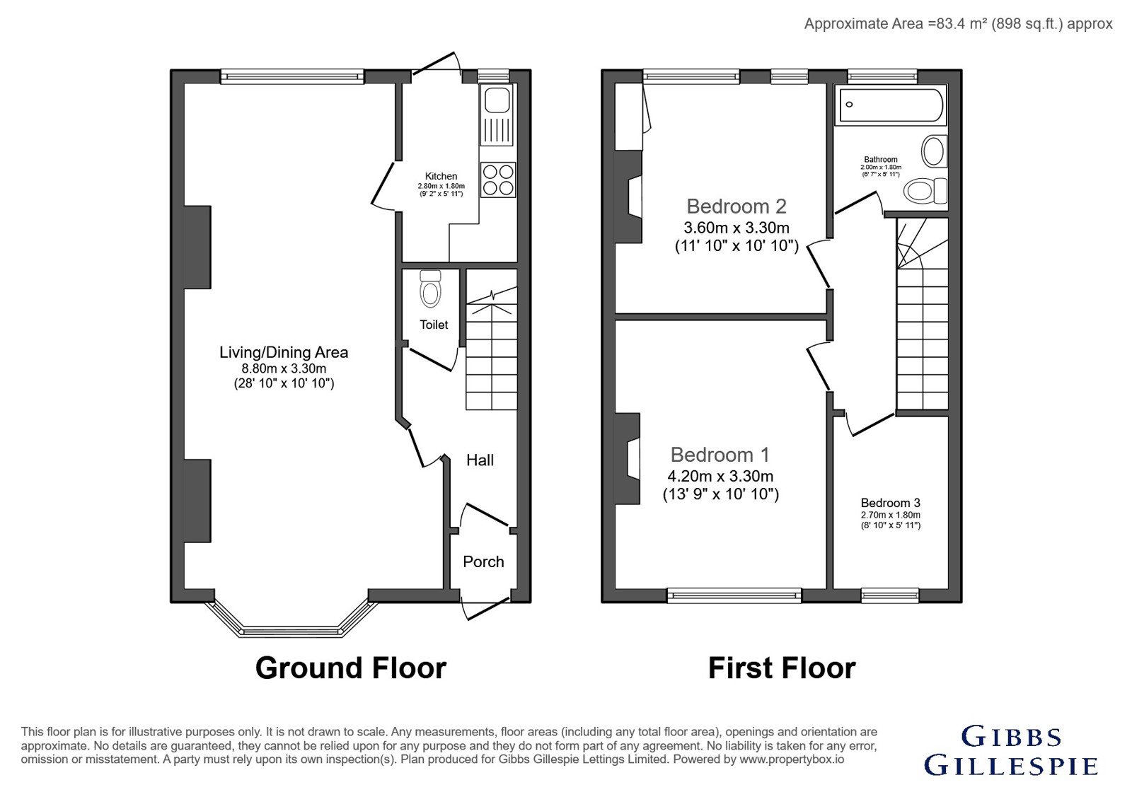 Lance Road, Harrow floorplan