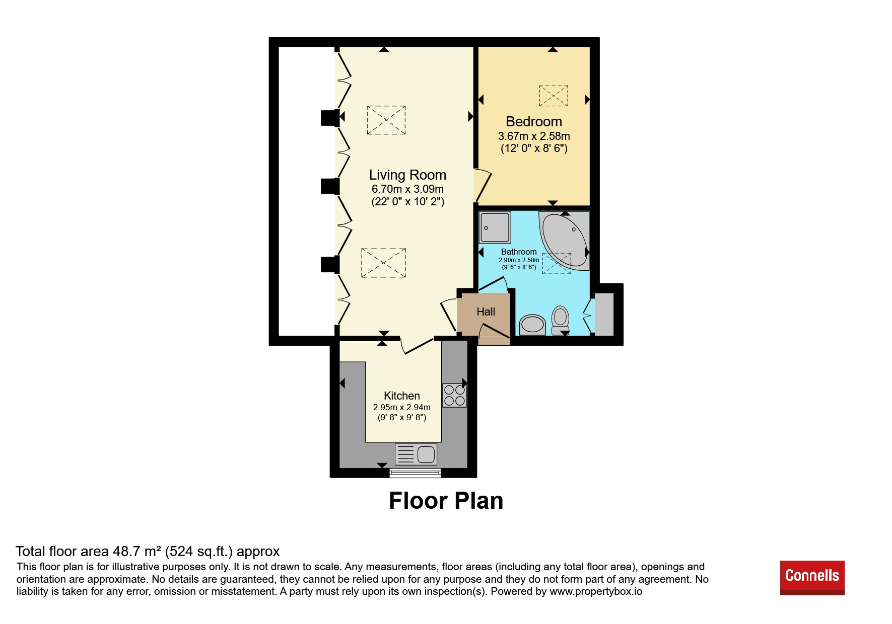 298d, Charlton Road, Bristol floorplan