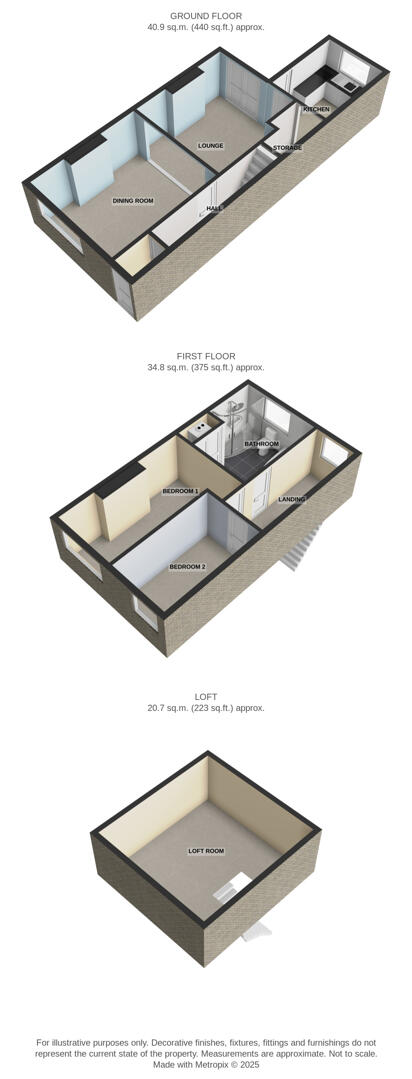 3, Kirkham Road, Freckleton floorplan