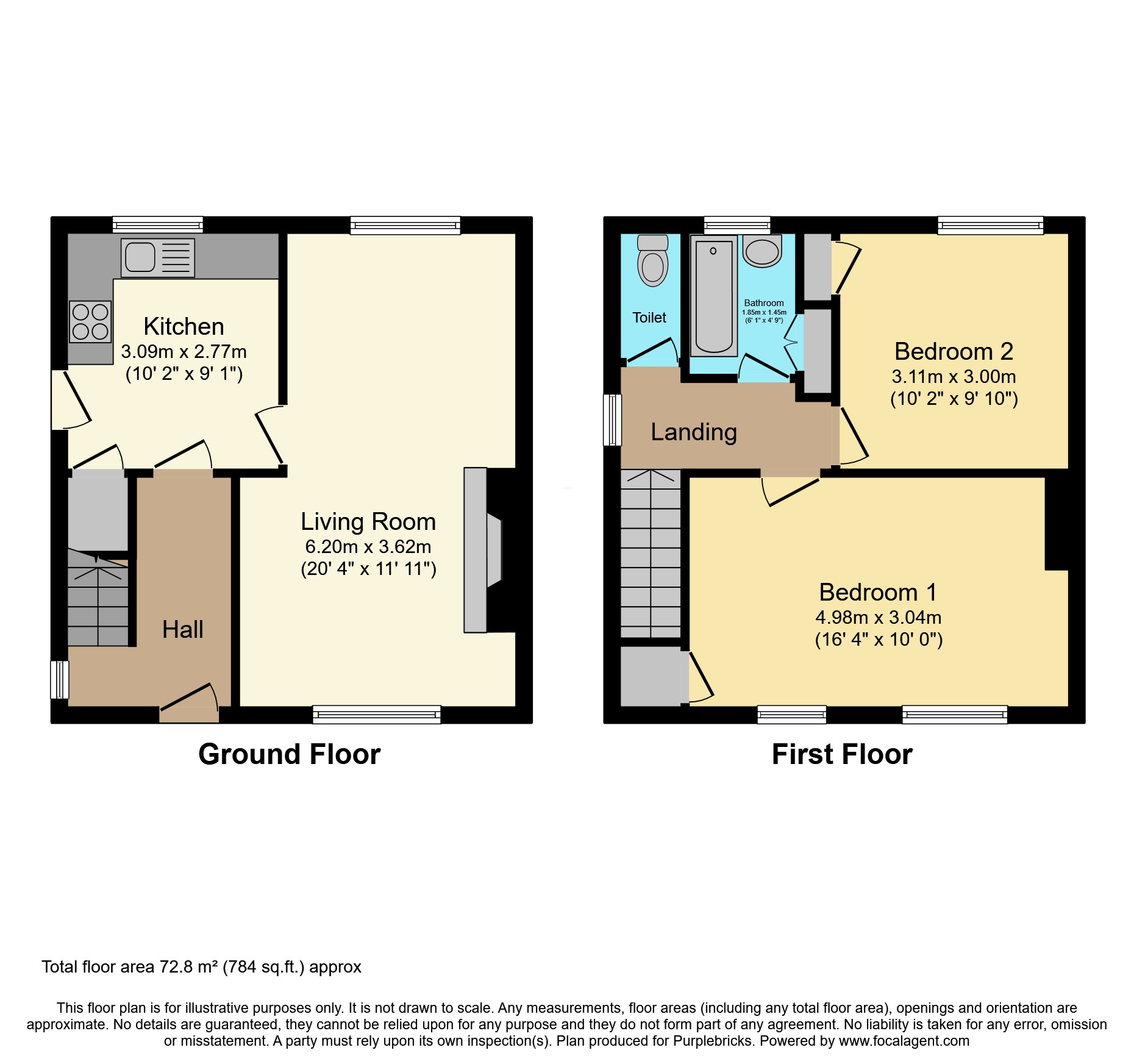 20, All Saints Road, Leeds floorplan