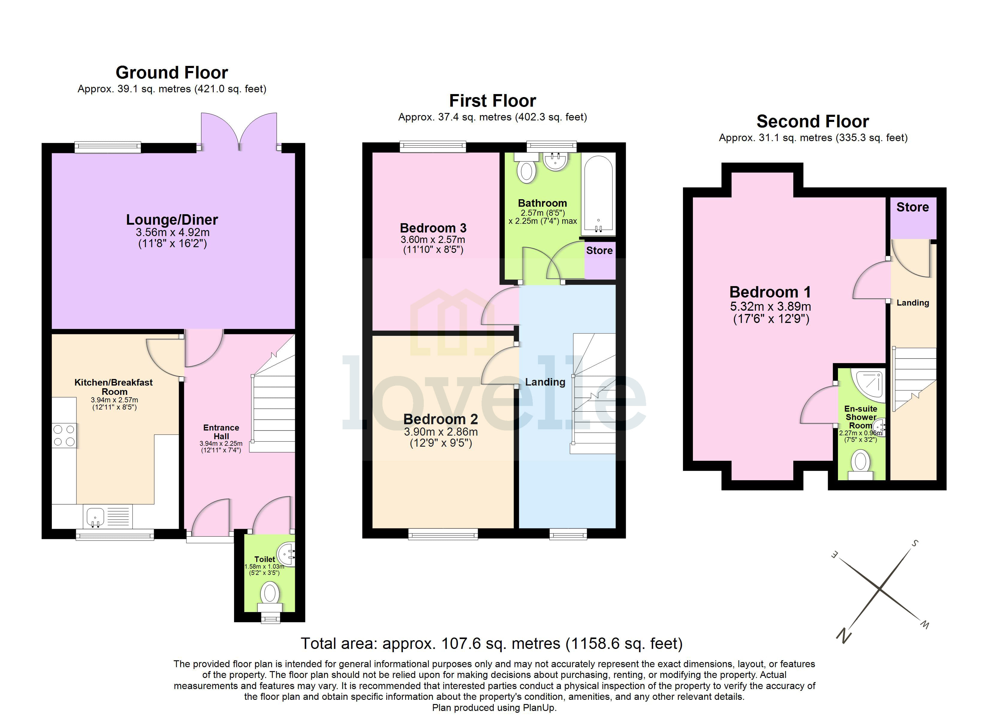 9c, Saunby Grove, Cleethorpes floorplan