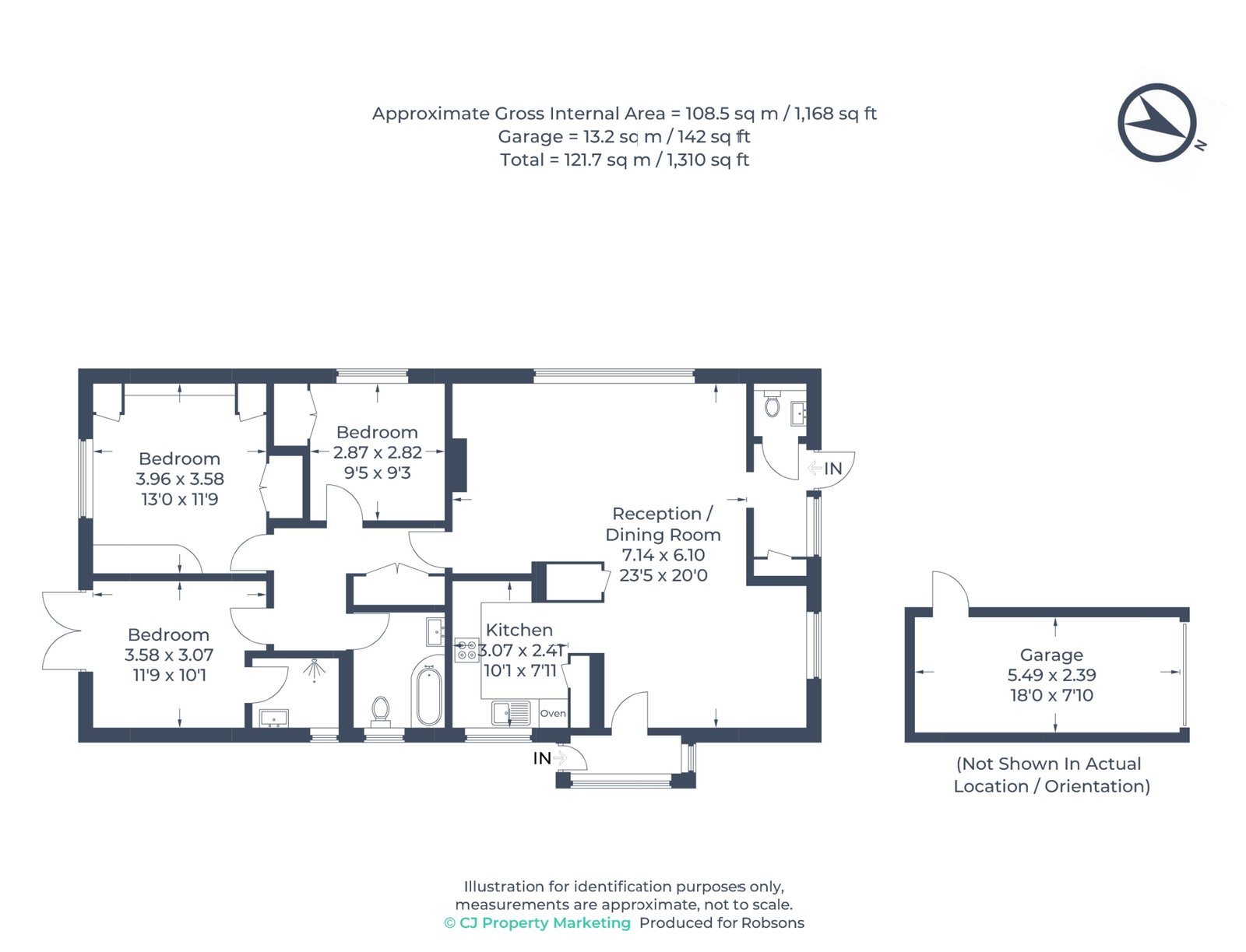 16, Curzon Place, Pinner floorplan