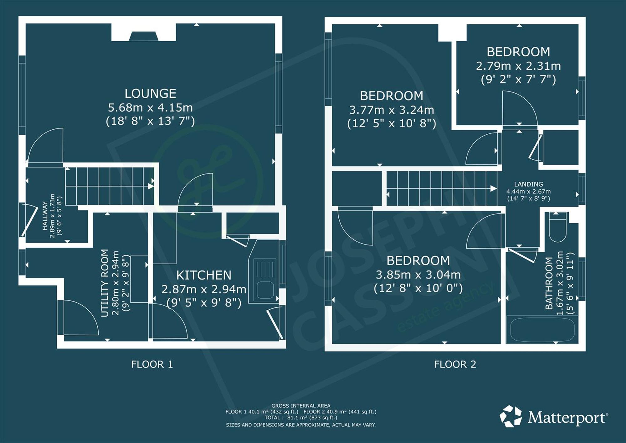 12, Brendon Road, Bridgwater floorplan
