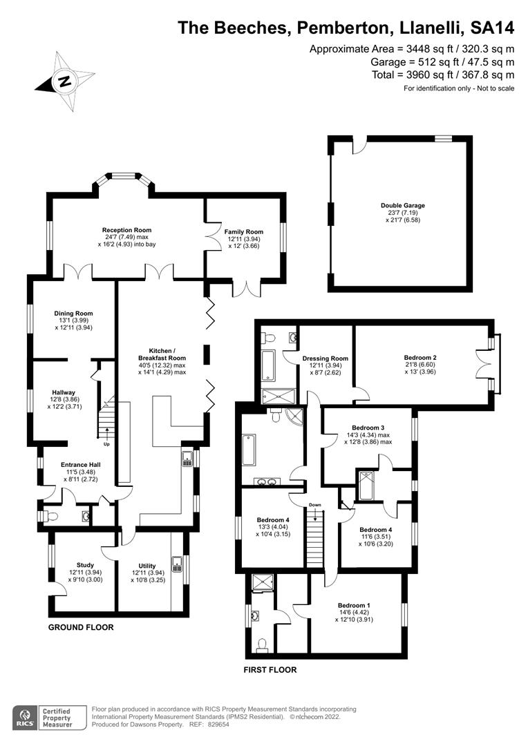 Pemberton Lane, Pemberton, Llanelli SA14, 5 bedroom detached house for