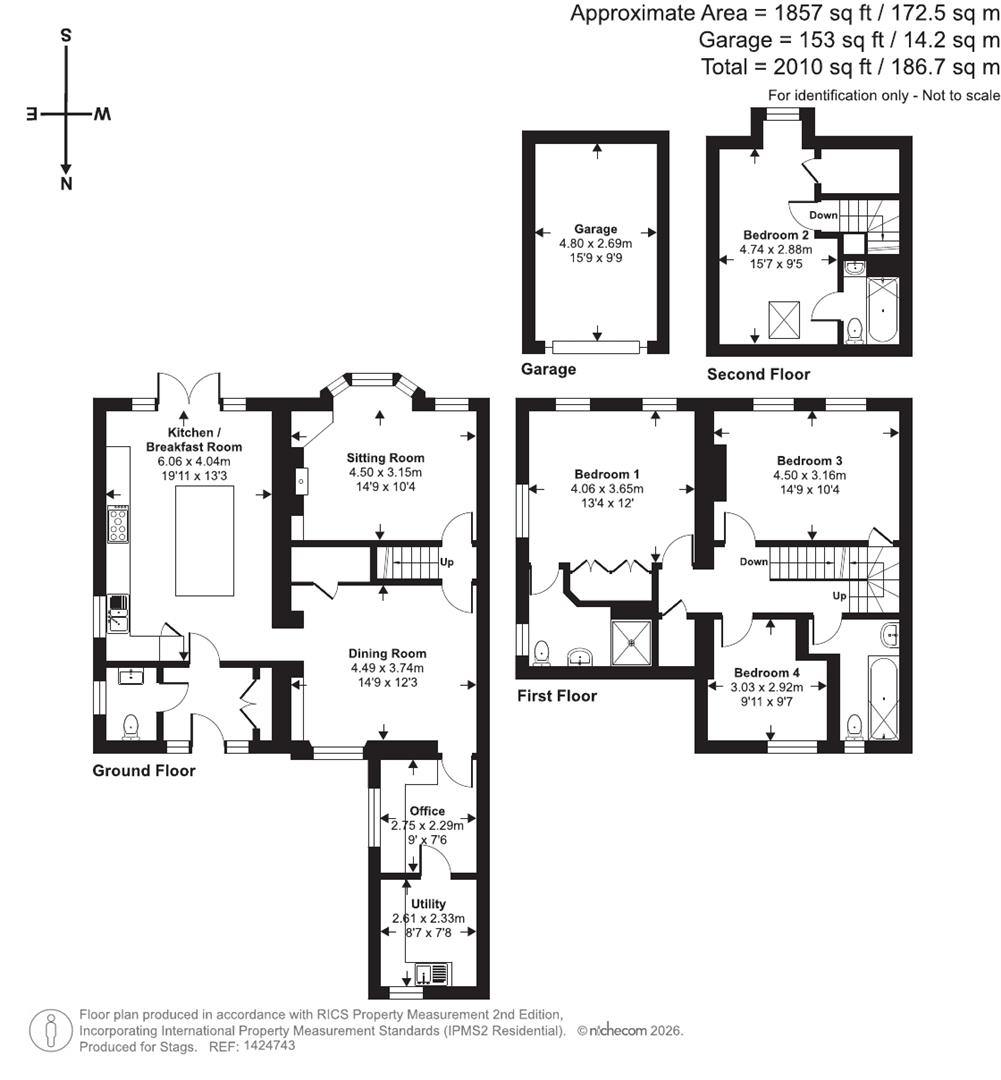 8, South Villas, Cotford St. Luke, Taunton floorplan