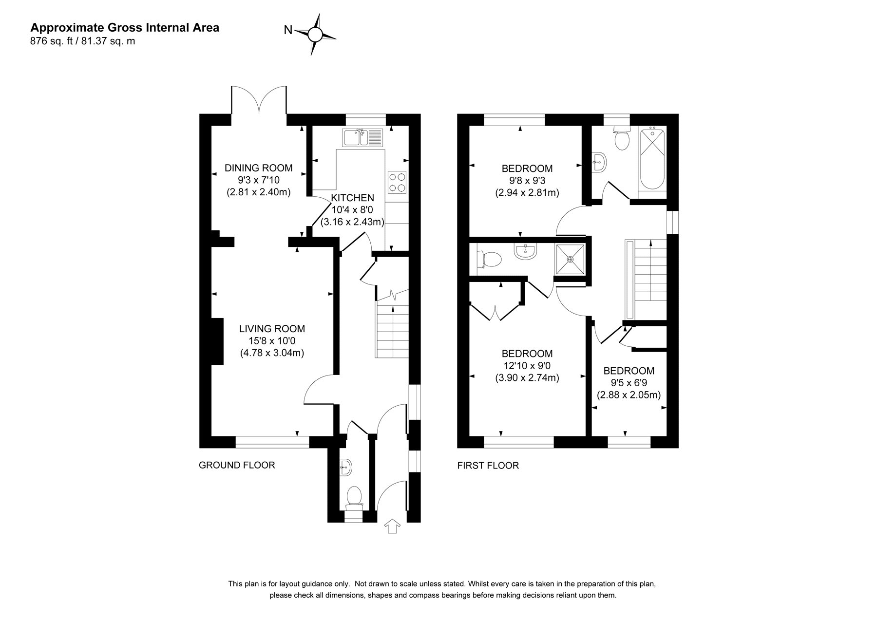 24, Gardenia Drive, Woking floorplan