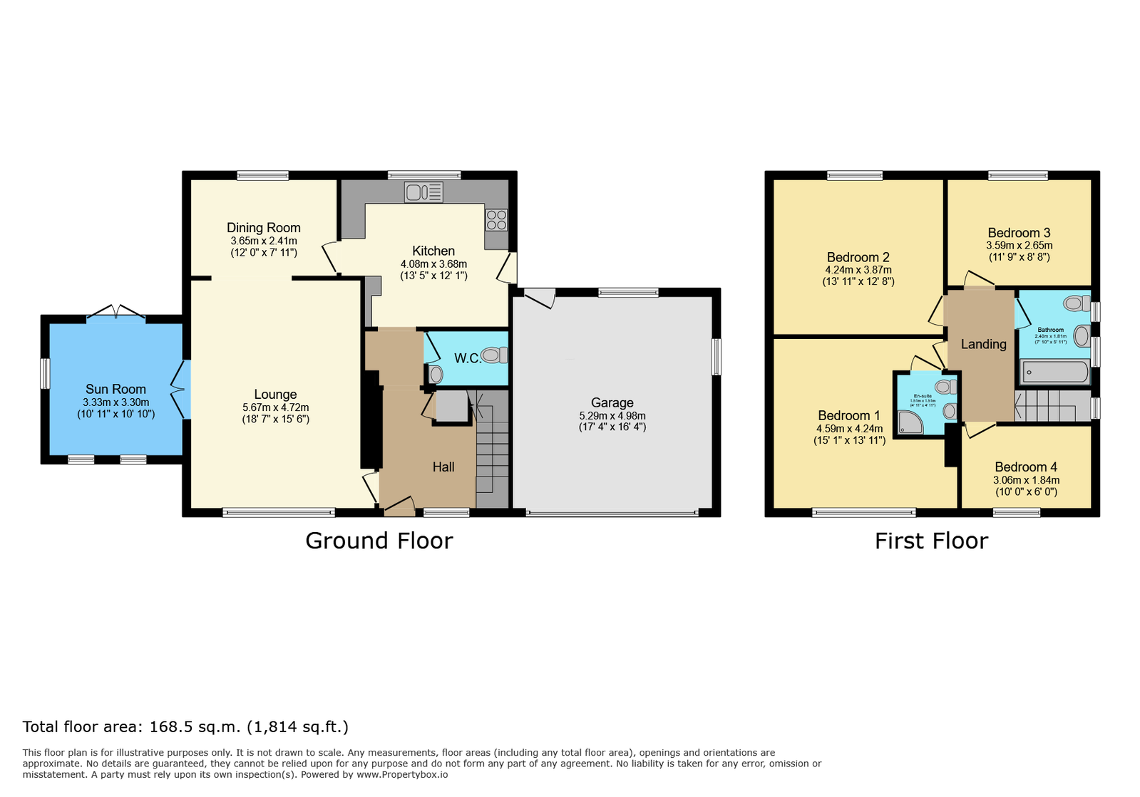 1, Gowdall Road, Snaith floorplan