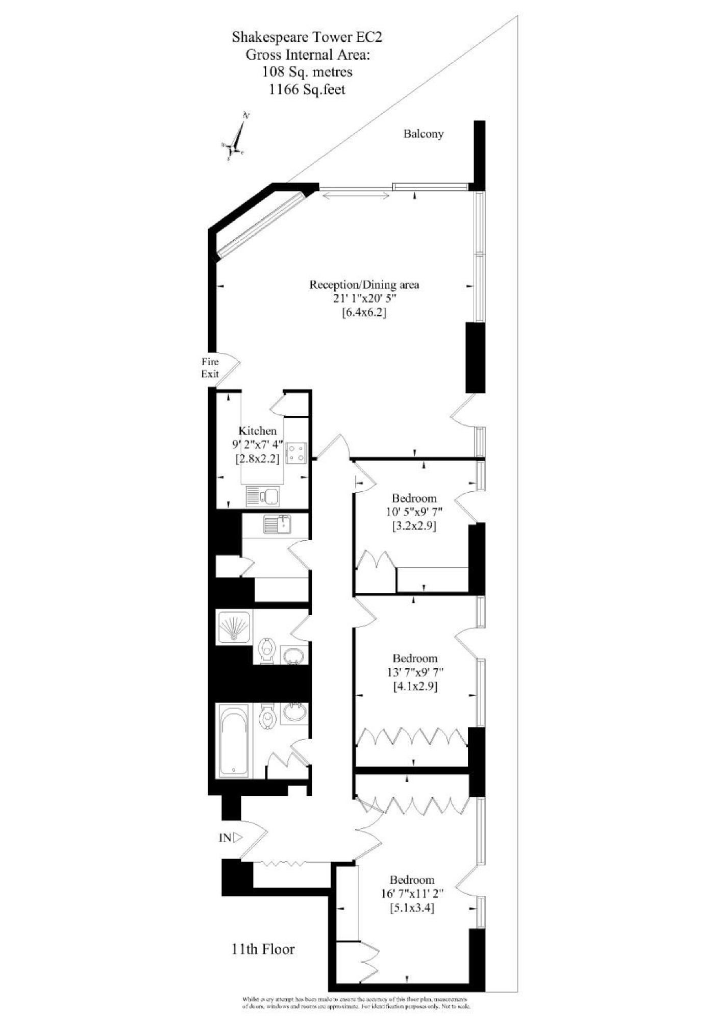 Barbican, London EC2Y, 3 bedroom flat to rent 61351159 PrimeLocation