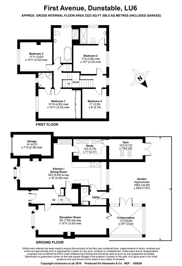 4 Bedrooms Detached house for sale in First Avenue, Dunstable LU6