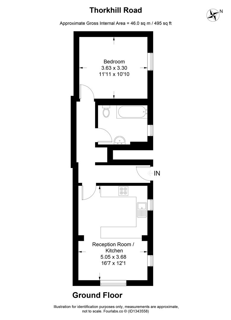 Thorkhill Road, Thames Ditton floorplan