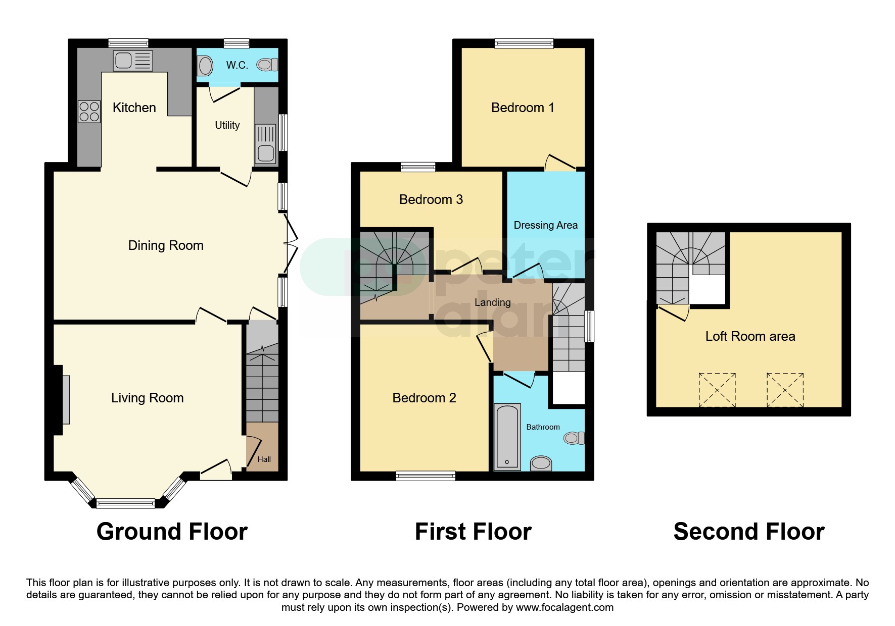 23, Highbury Terrace, Monmouth floorplan
