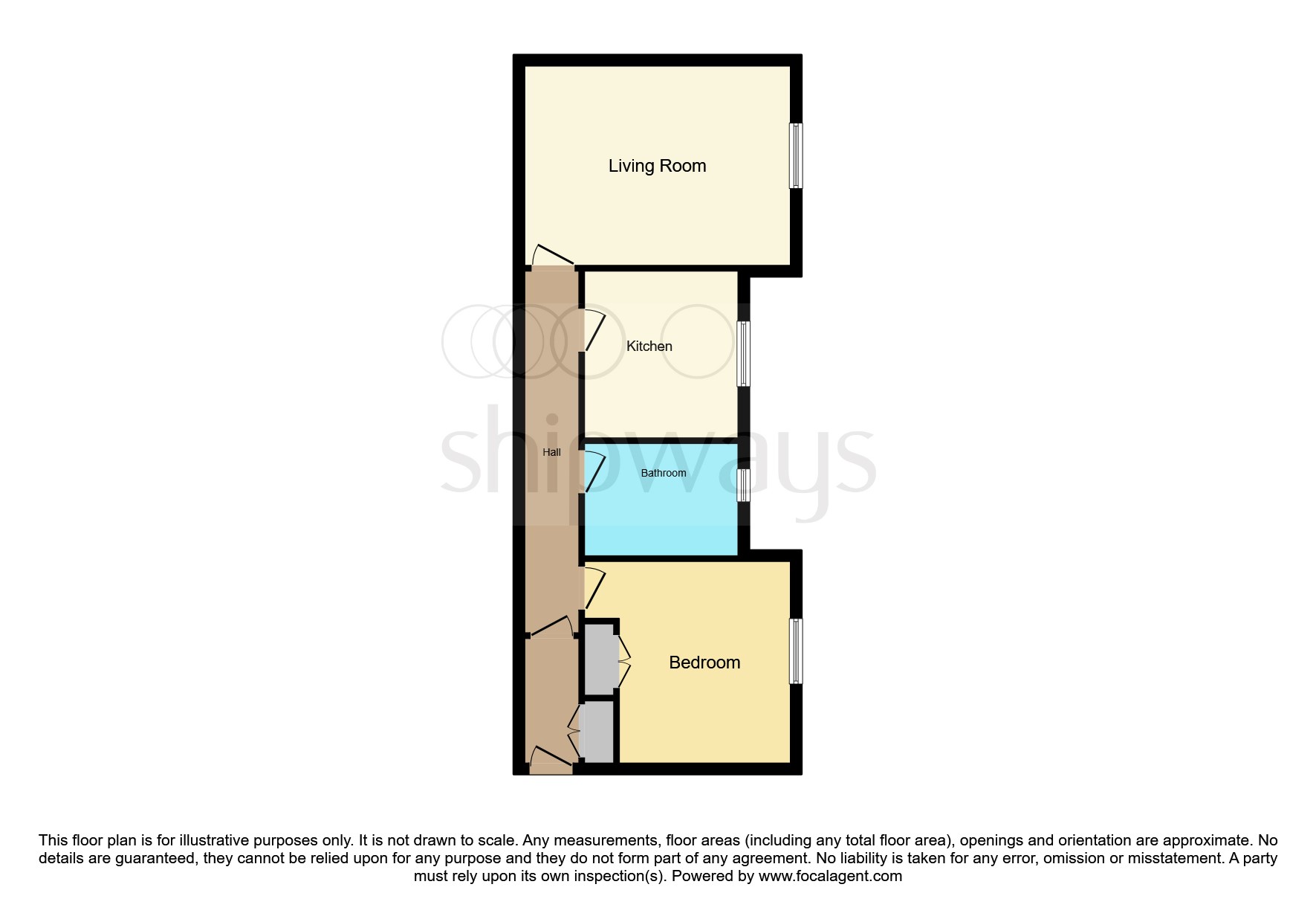 Flat 10, Hampshire Court, 15, Abdon Avenue, Birmingham floorplan