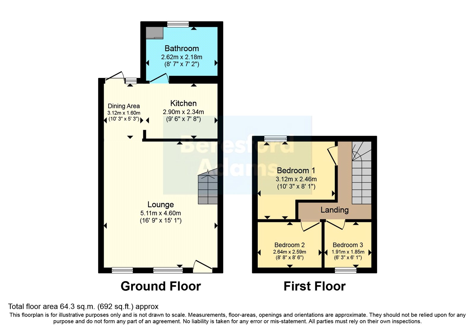 Pretoria Terrace, Sarn Mellteryn, Gwynedd LL53, 3 bedroom terraced