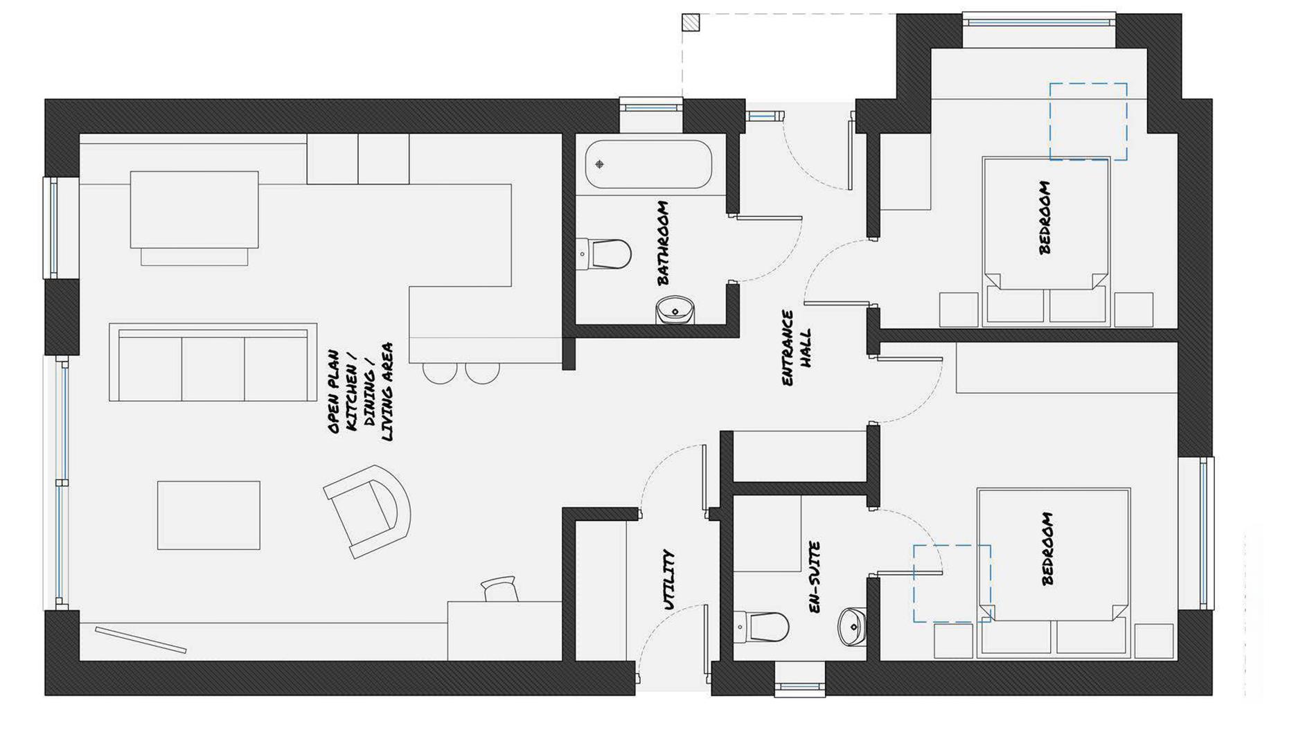 Plot 2, Station New Road, Chesterfield floorplan