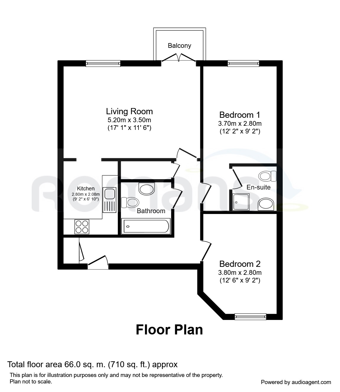 2 Bedrooms Flat to rent in Blakes Quay, Gas Works Road, Reading RG1