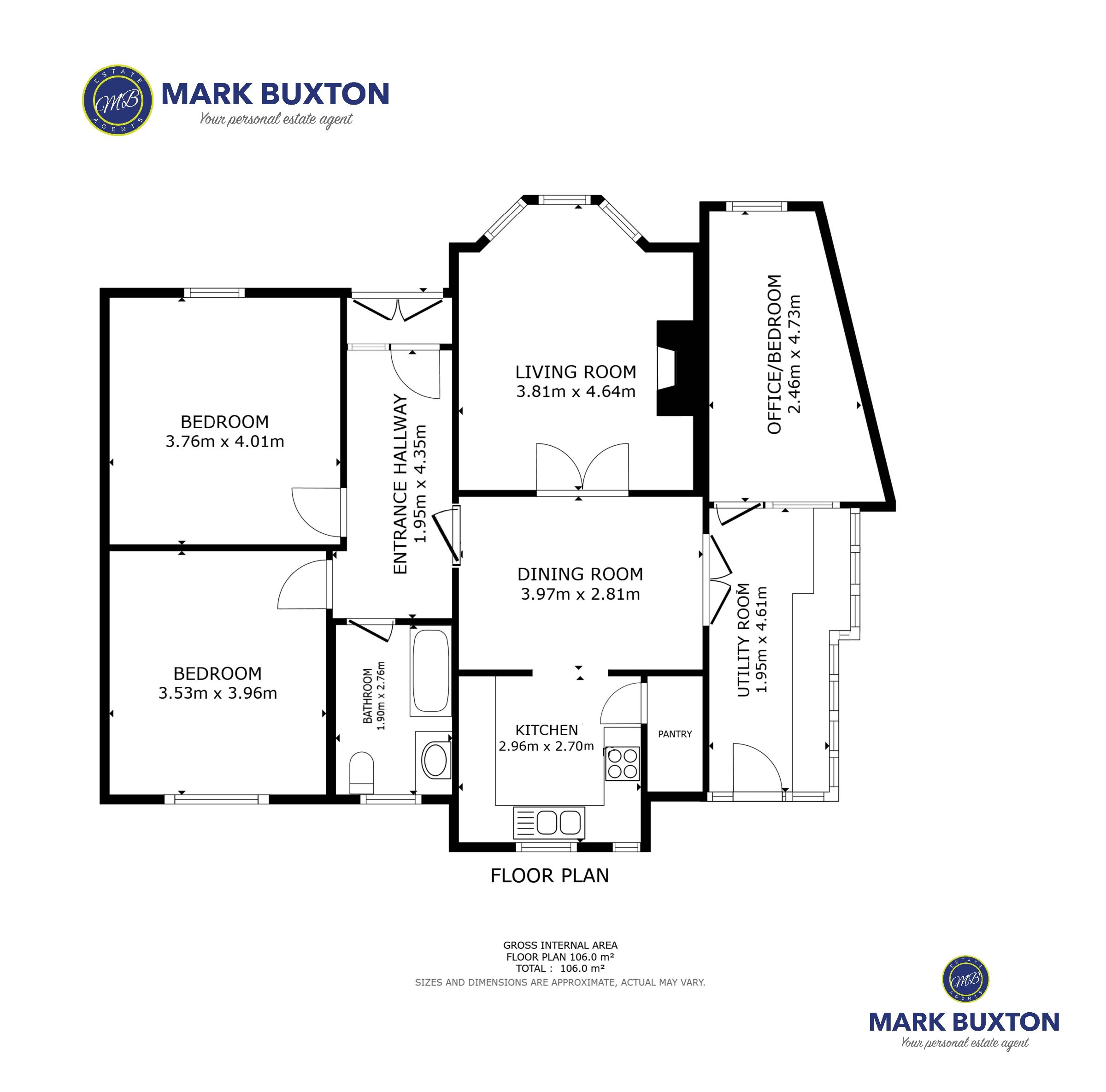 7 Sebring Avenue, Stoke-on-Trent floorplan