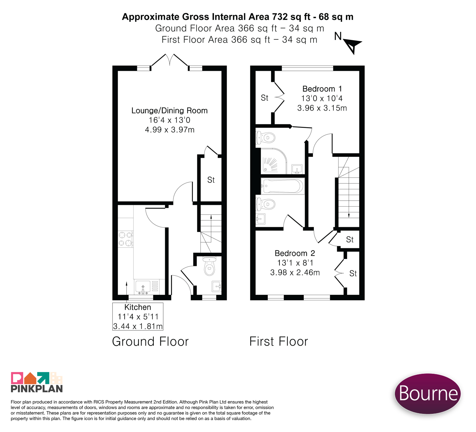 3, Ellerton Way, Farnham floorplan