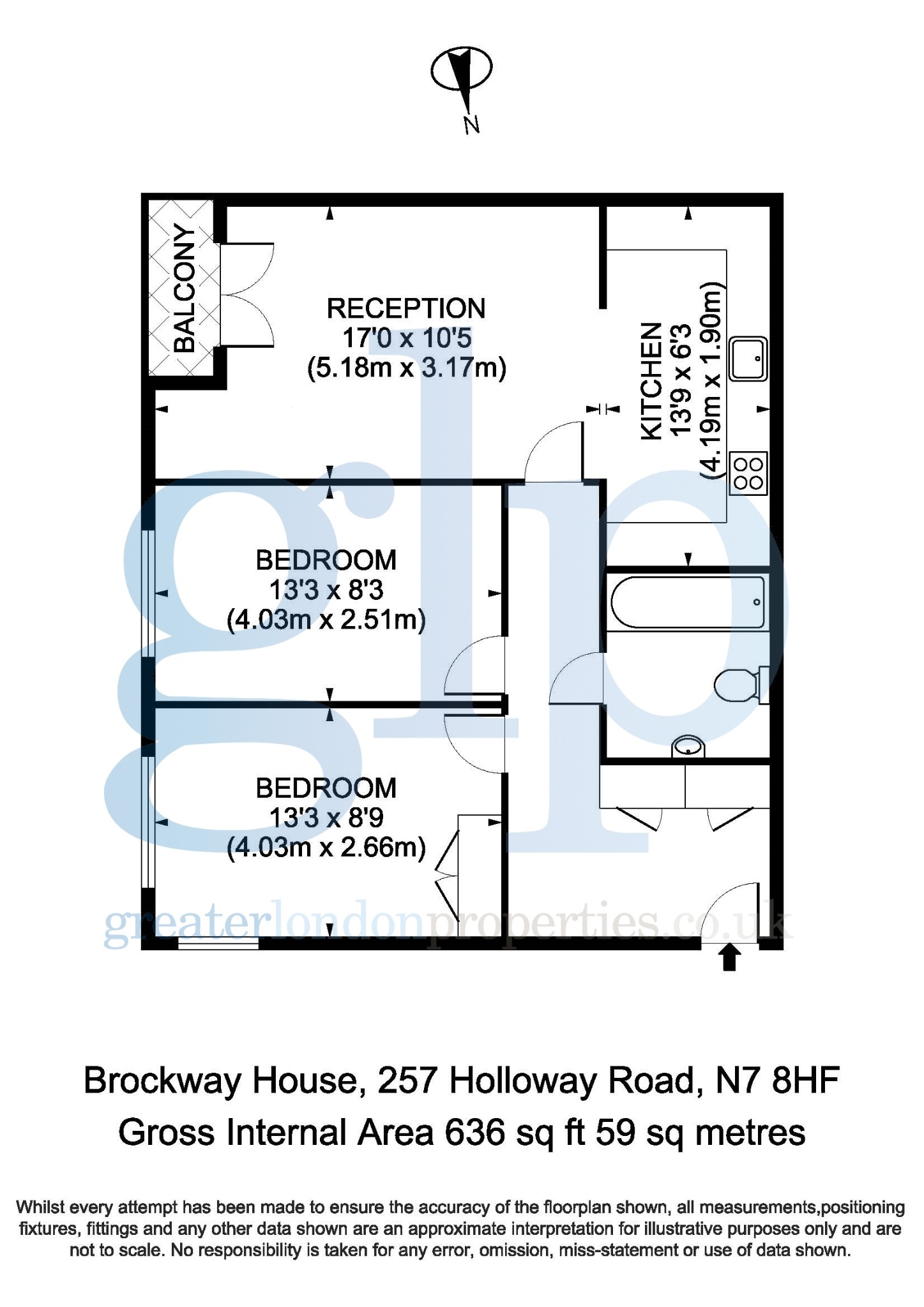 Brockway House, London floorplan