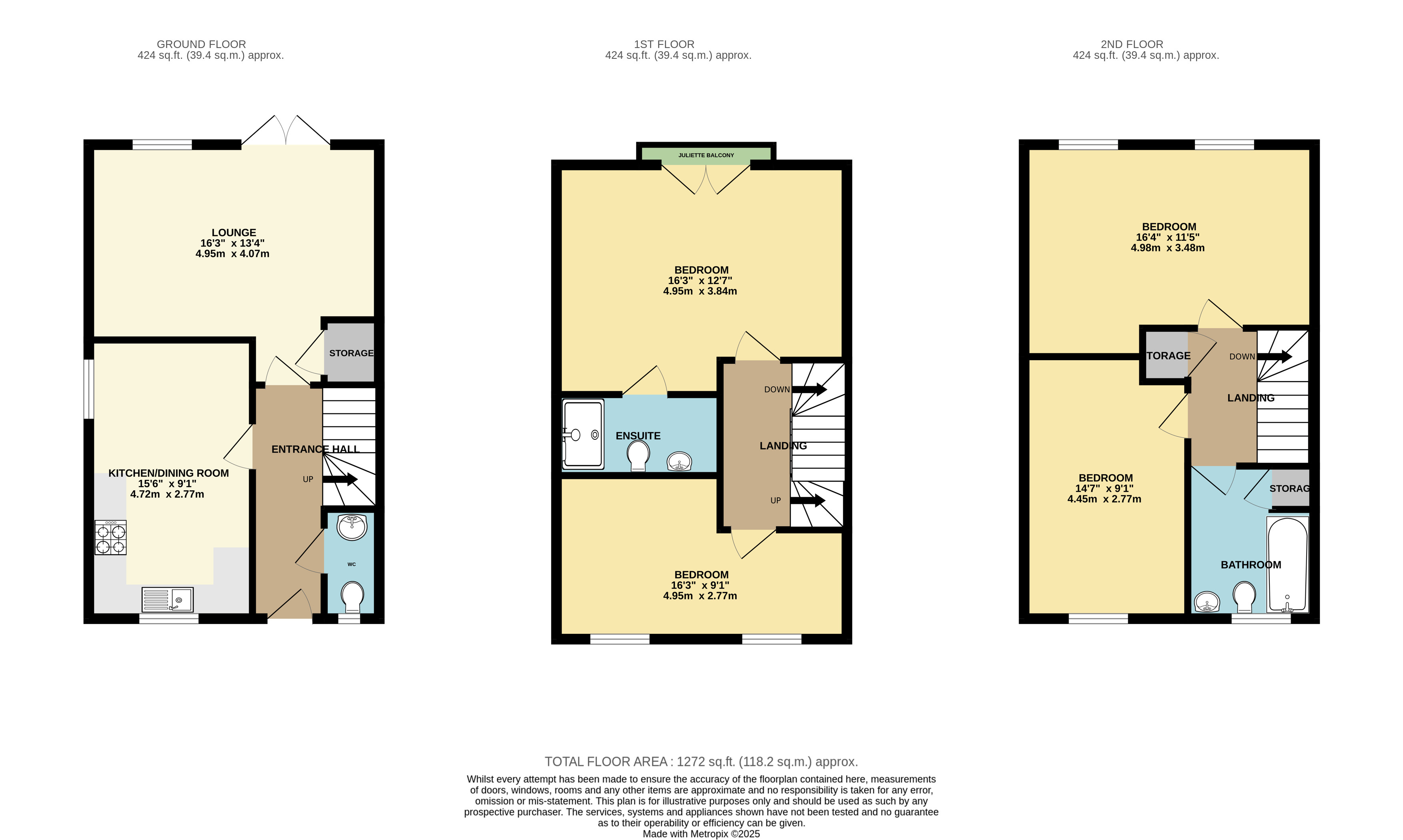 22, Swallows Rise, Westbury floorplan