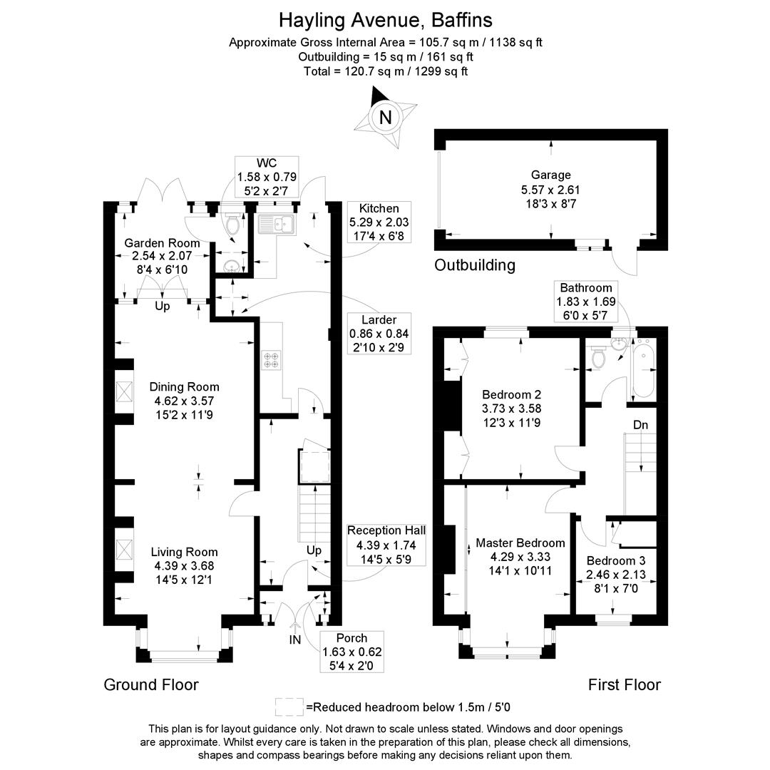 247, Hayling Avenue, Portsmouth floorplan