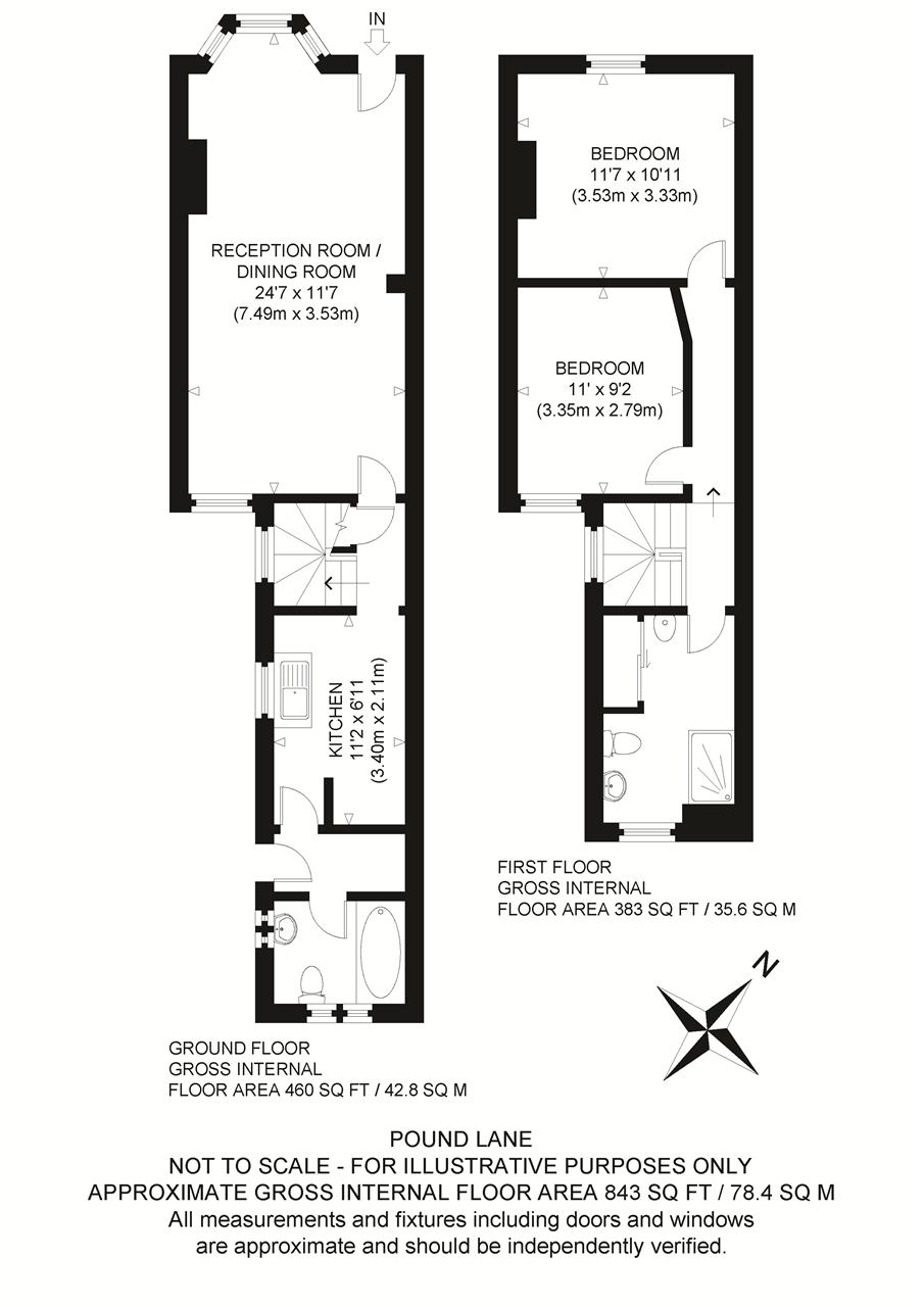 Pound Lane, Canterbury floorplan