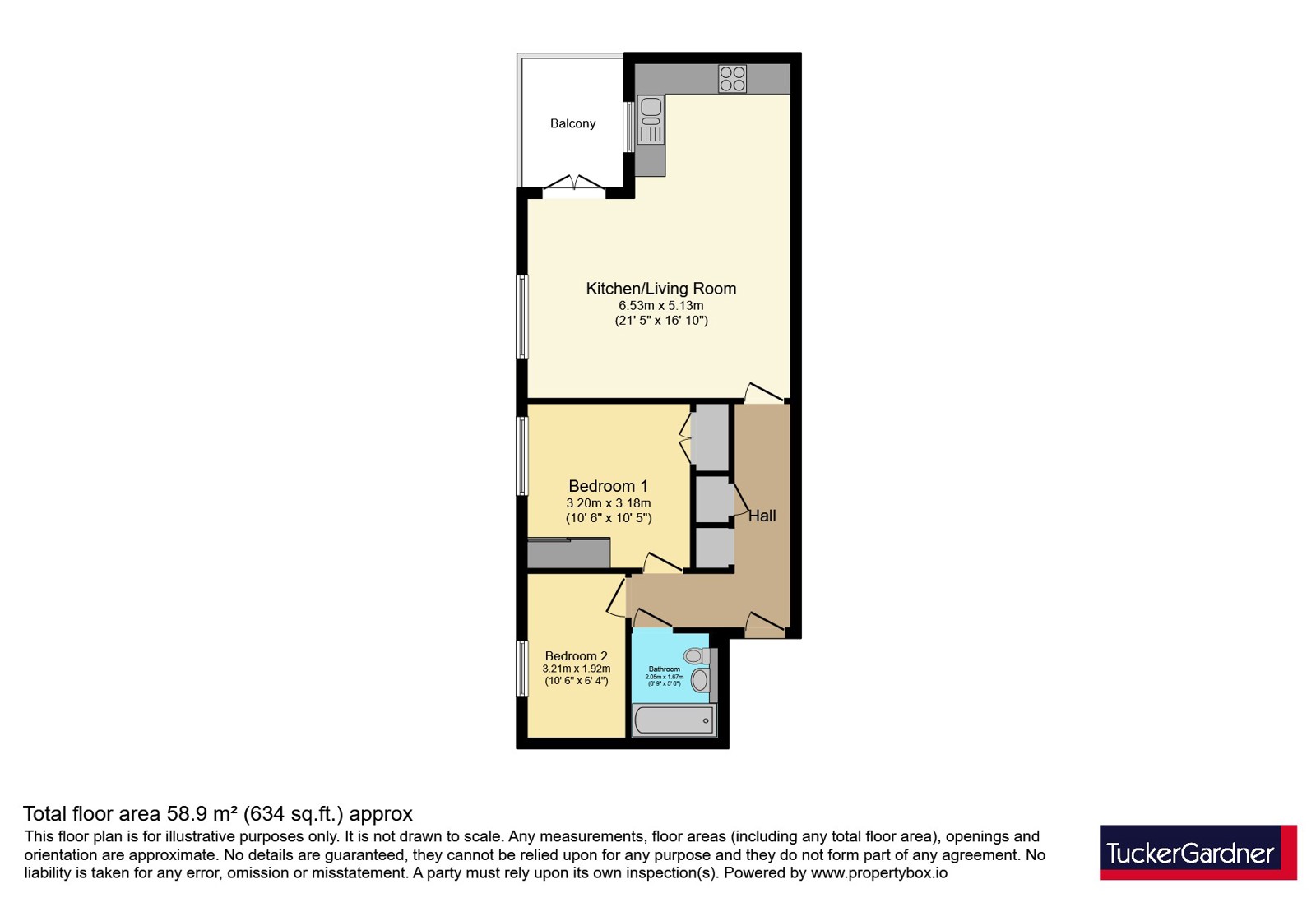 68, Abberley Wood, Cambridgeshire floorplan