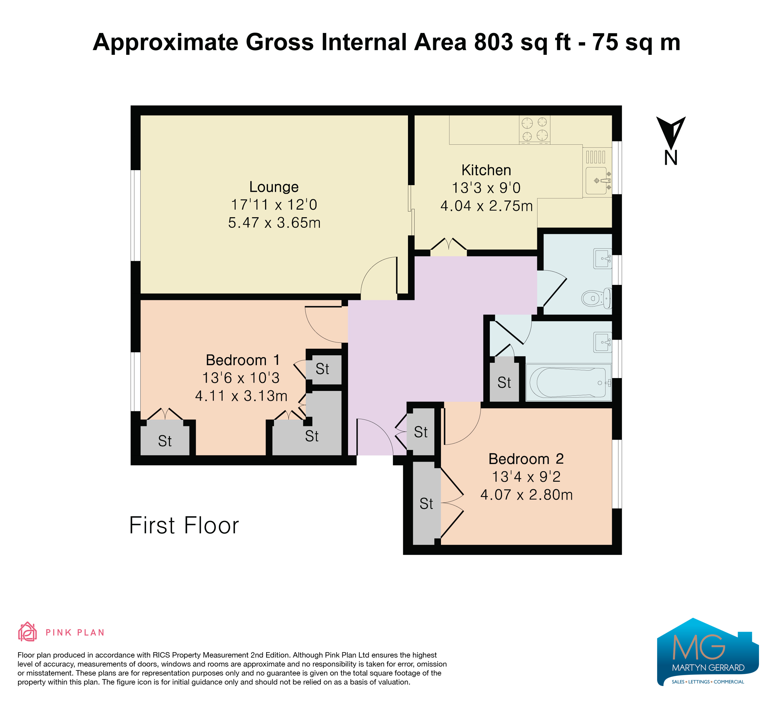13, Windsor Court, Friern Barnet floorplan