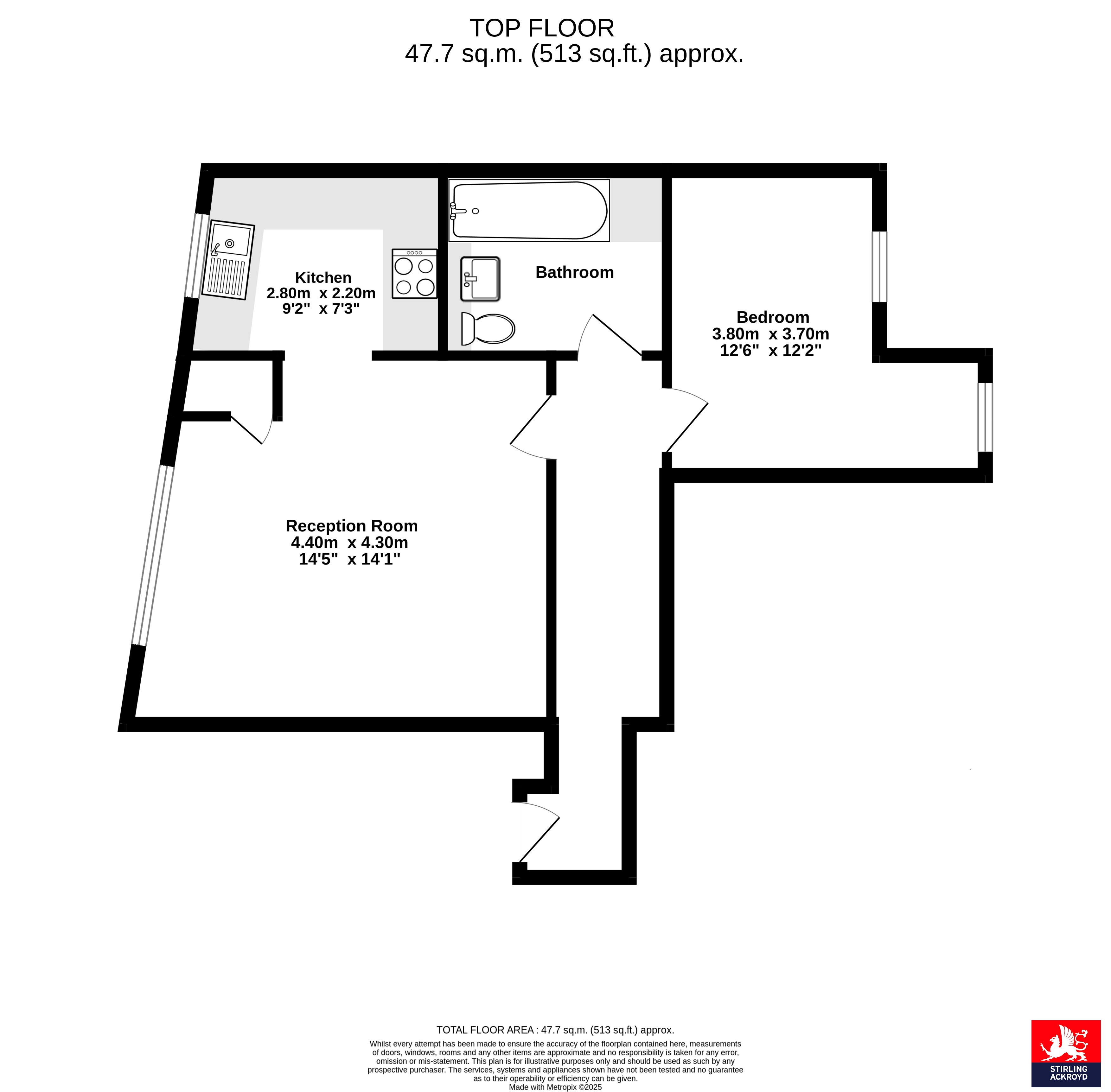Southwark Bridge Road, Londo floorplan