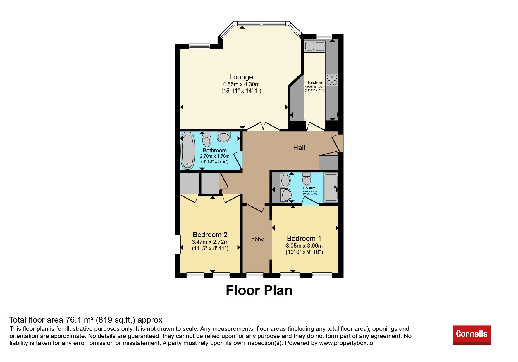 Flat 4, St Leonards, Oak Tree Way, Horsham floorplan