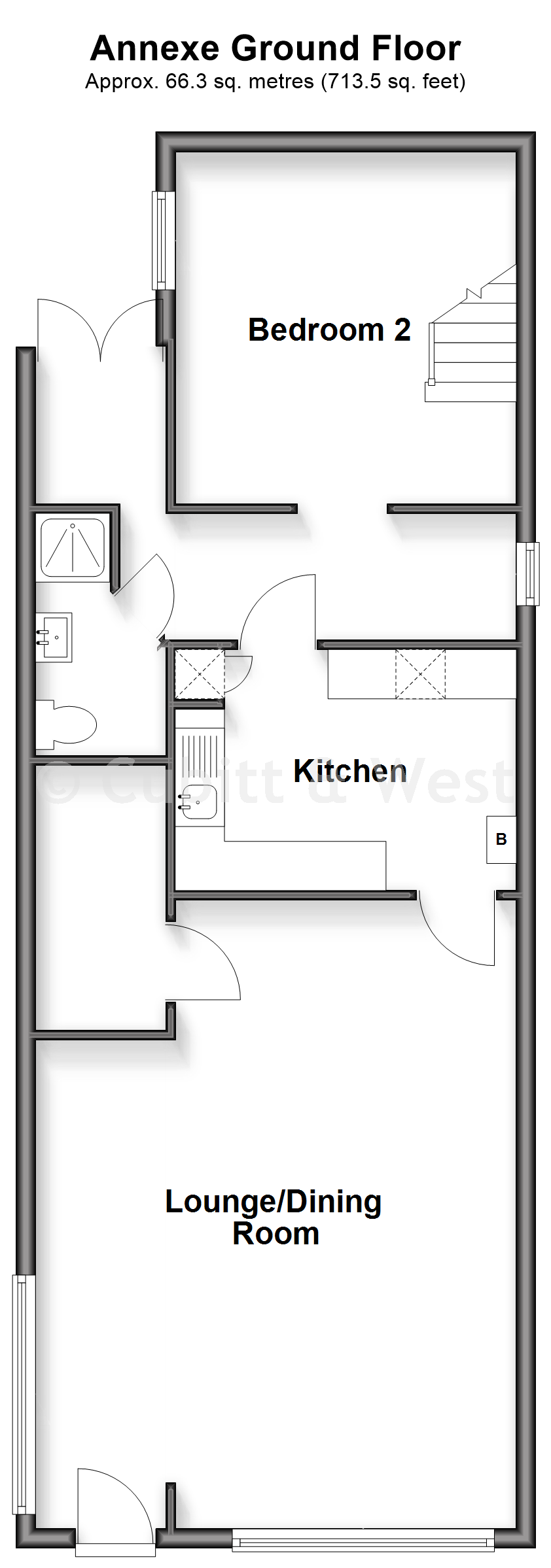The Homestead, North End Road, Arundel floorplan