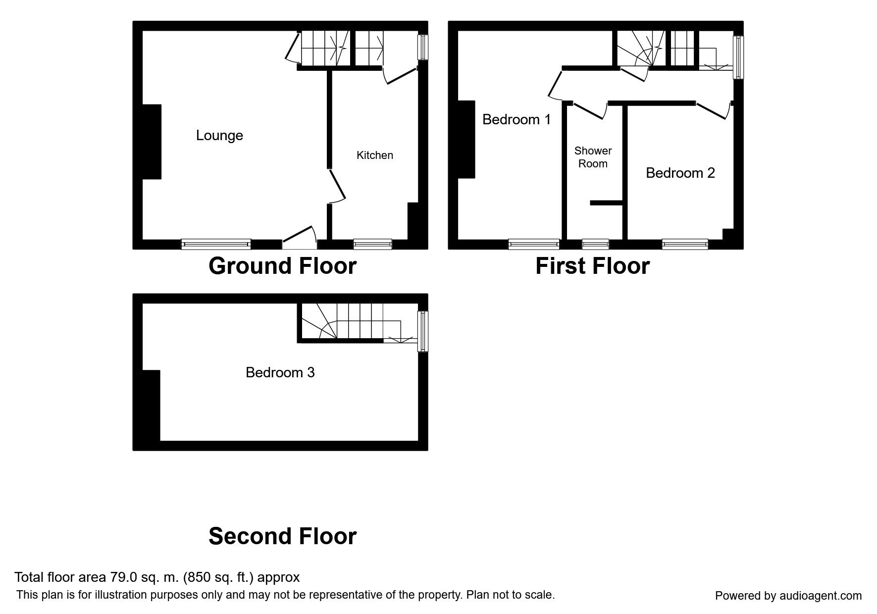 3 Bedrooms  to rent in Springfield Lane, Morley, Leeds LS27