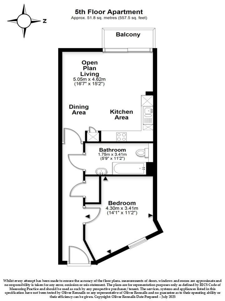 52-54 Thurston Road, London floorplan