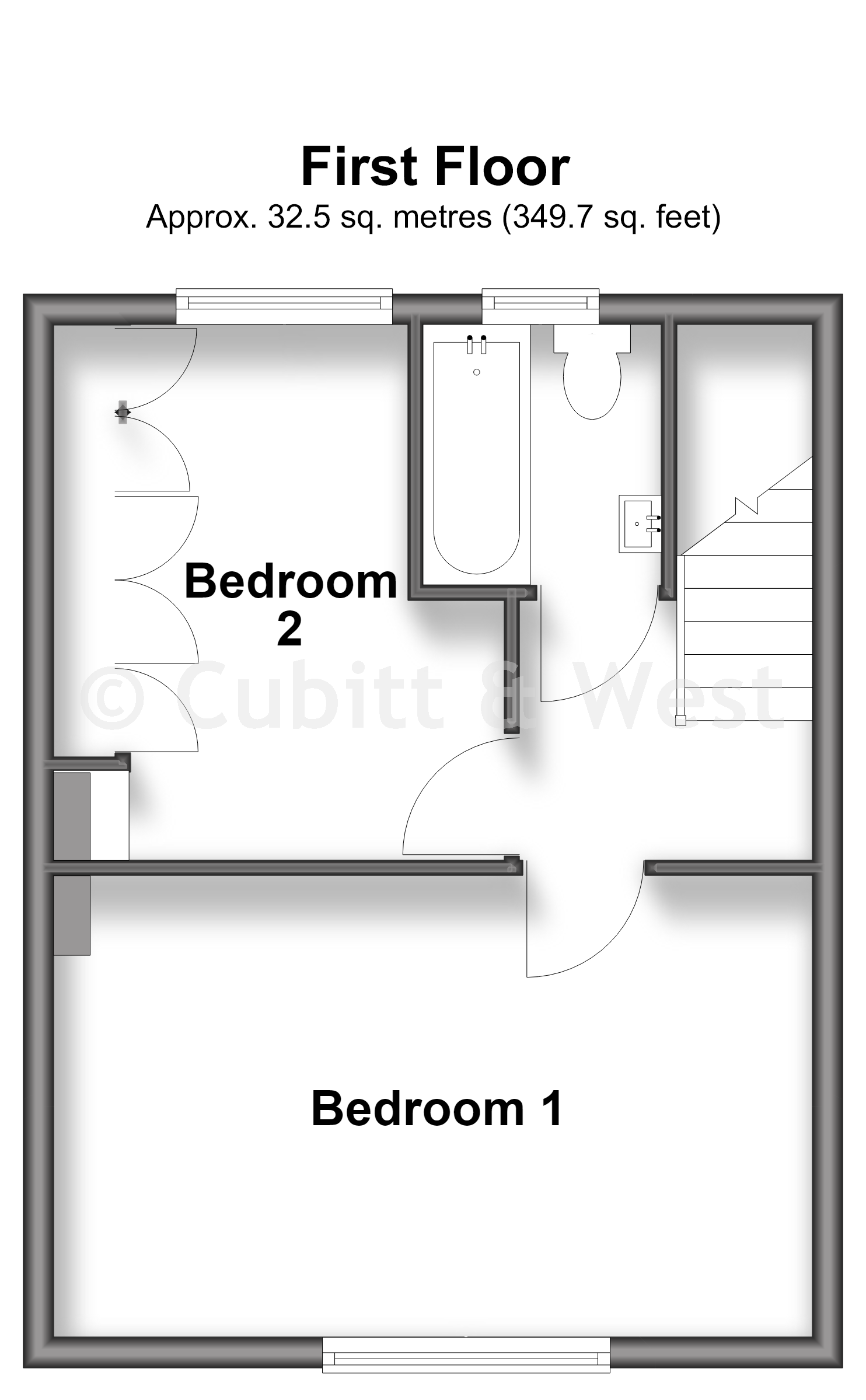54, Hartland Road, Morden floorplan