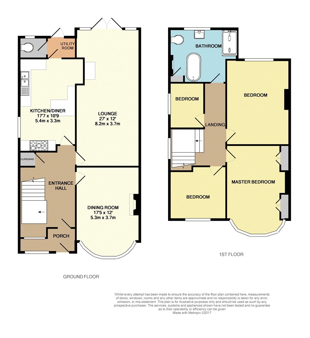 19 Ridge Avenue, Winchmore Hill, London floorplan