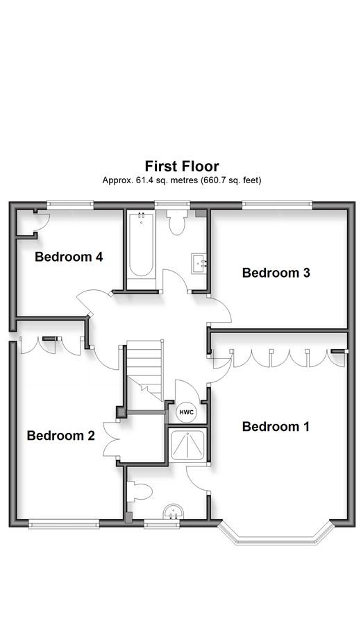 Lucilla Avenue, Ashford floorplan