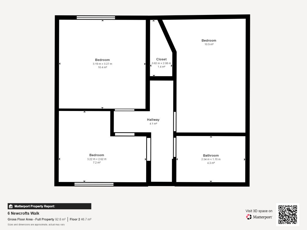 6, Newcrofts Walk, Stoke-on-Trent floorplan