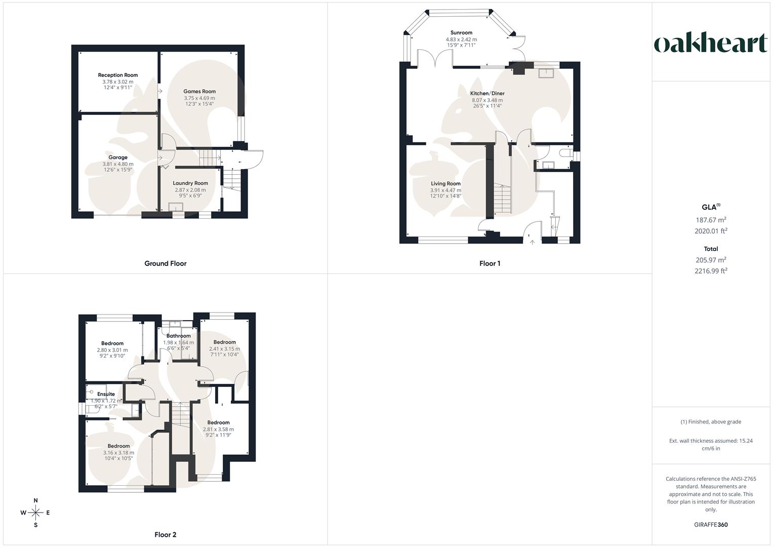 56, Richard Burn Way, Sudbury floorplan