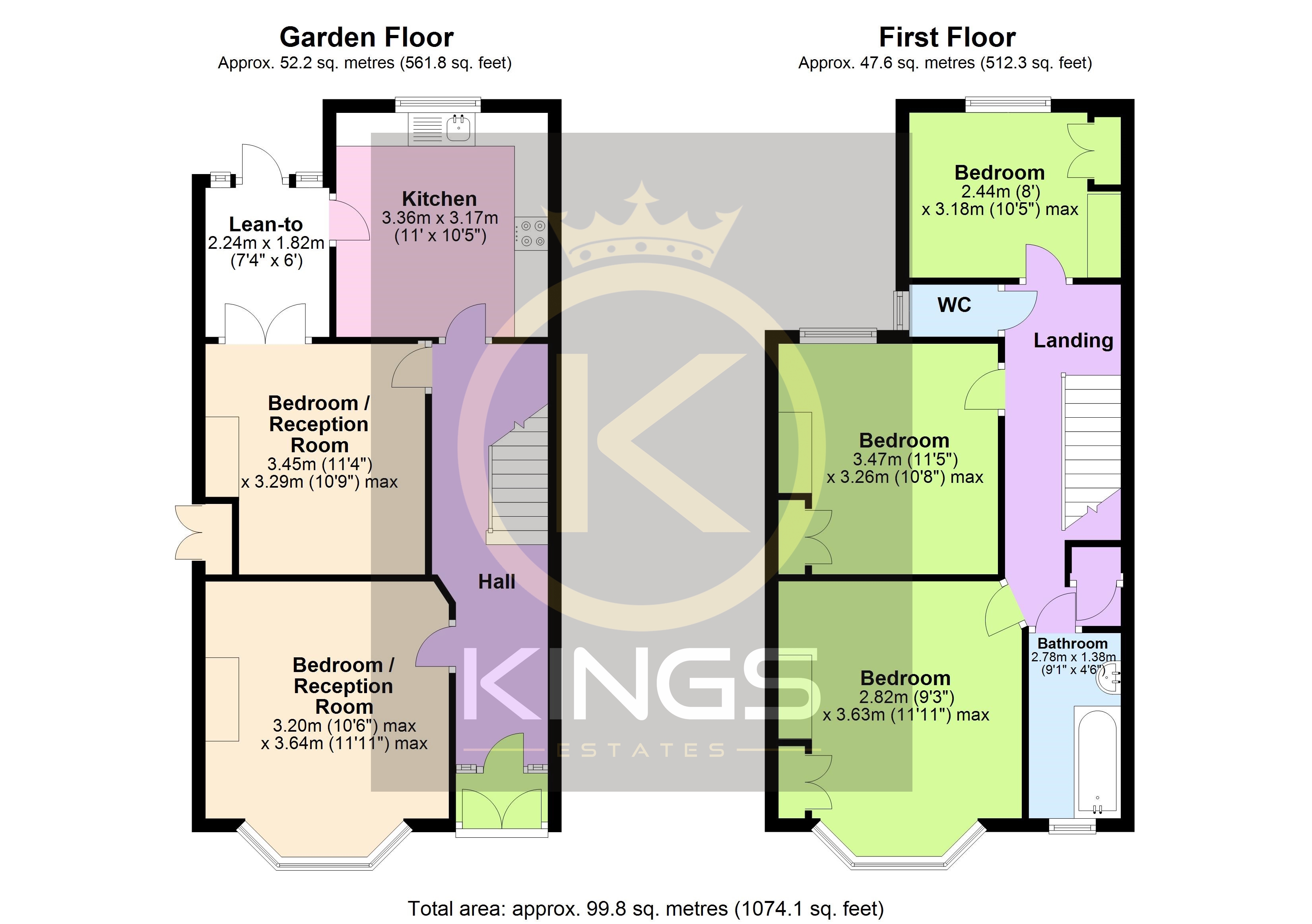85, Somers Road, Southsea floorplan