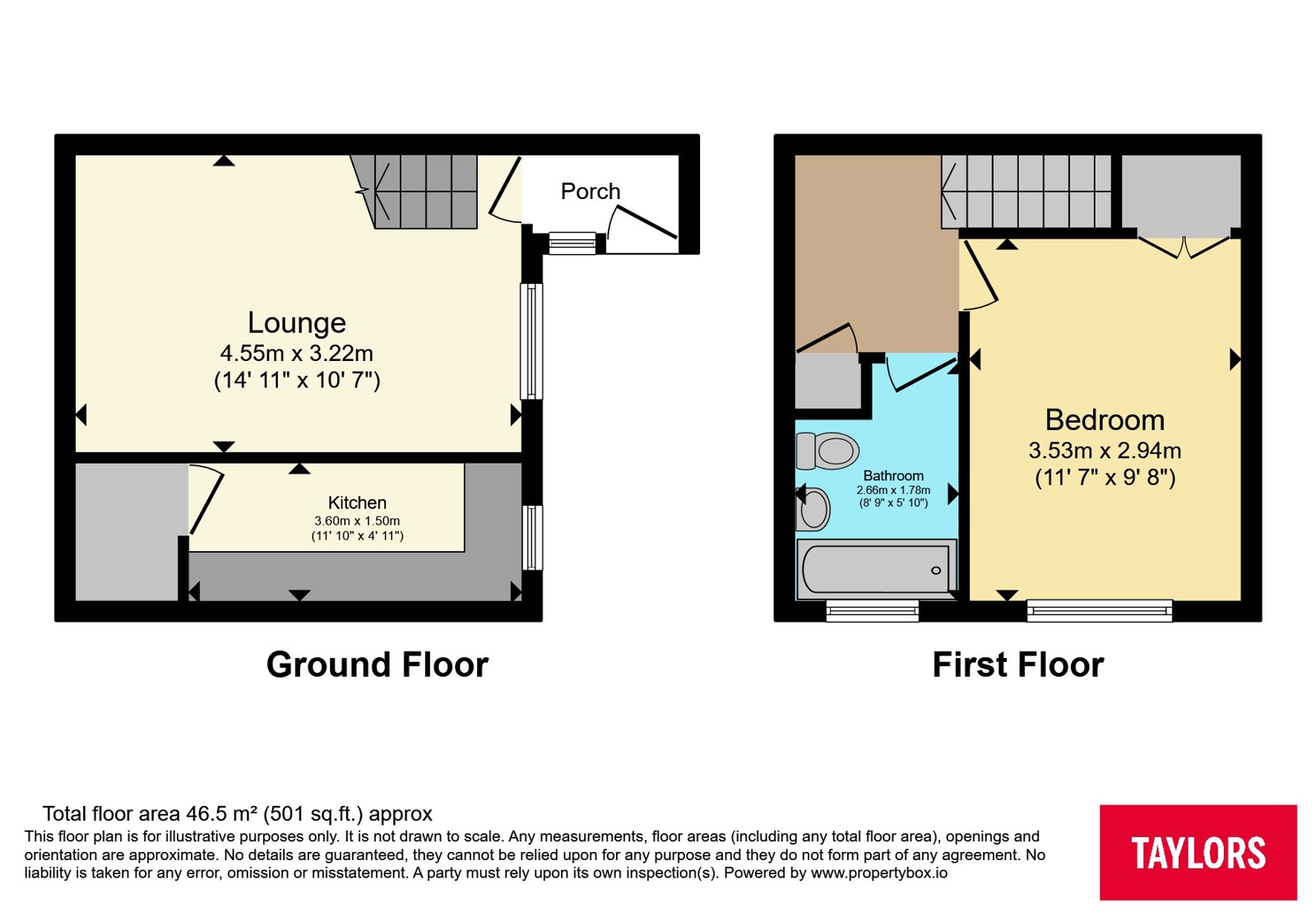 38, Atlas Close, Bristol floorplan