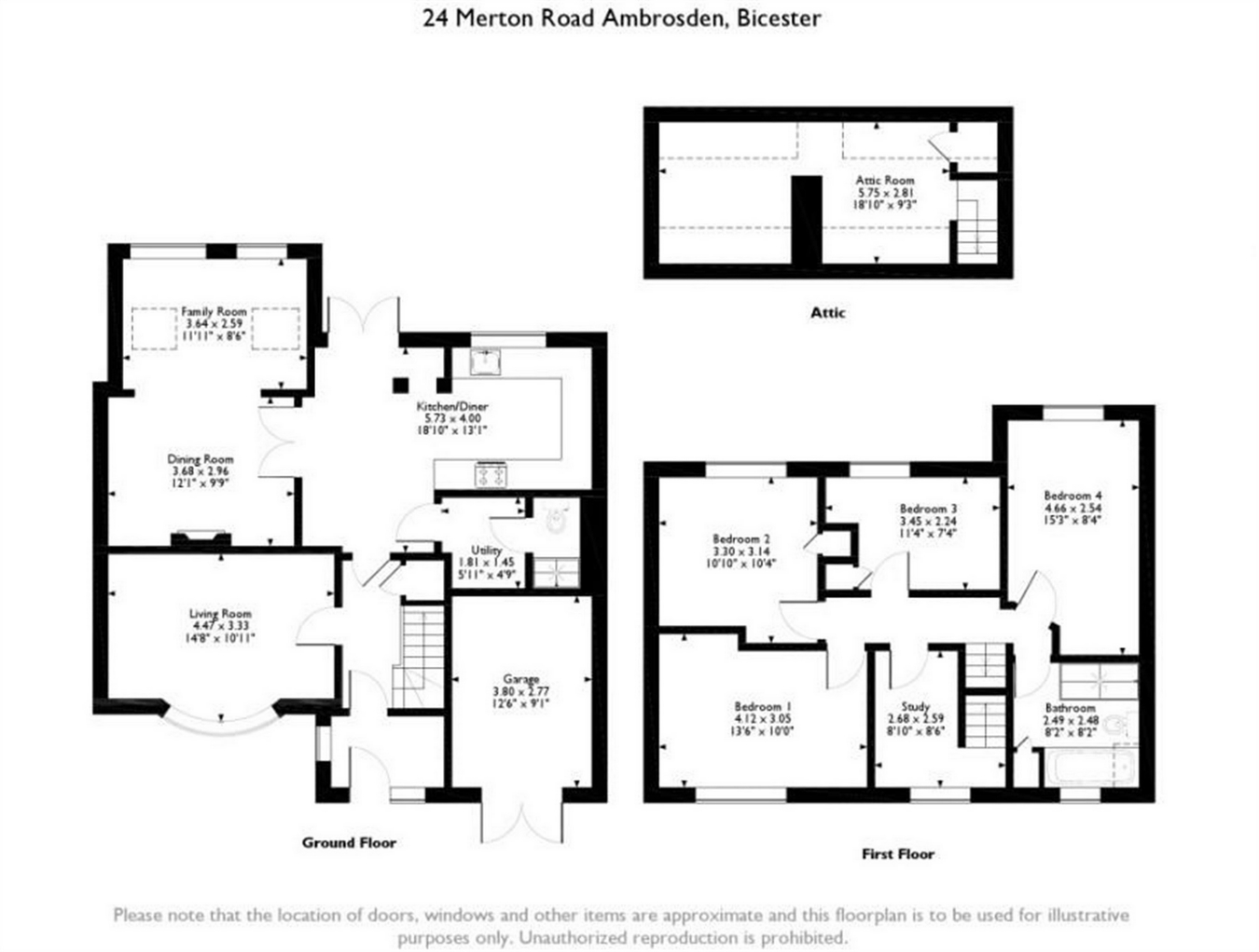 5 Bedrooms Semi-detached house for sale in Merton Road, Ambrosden, Bicester, Oxfordshire OX25