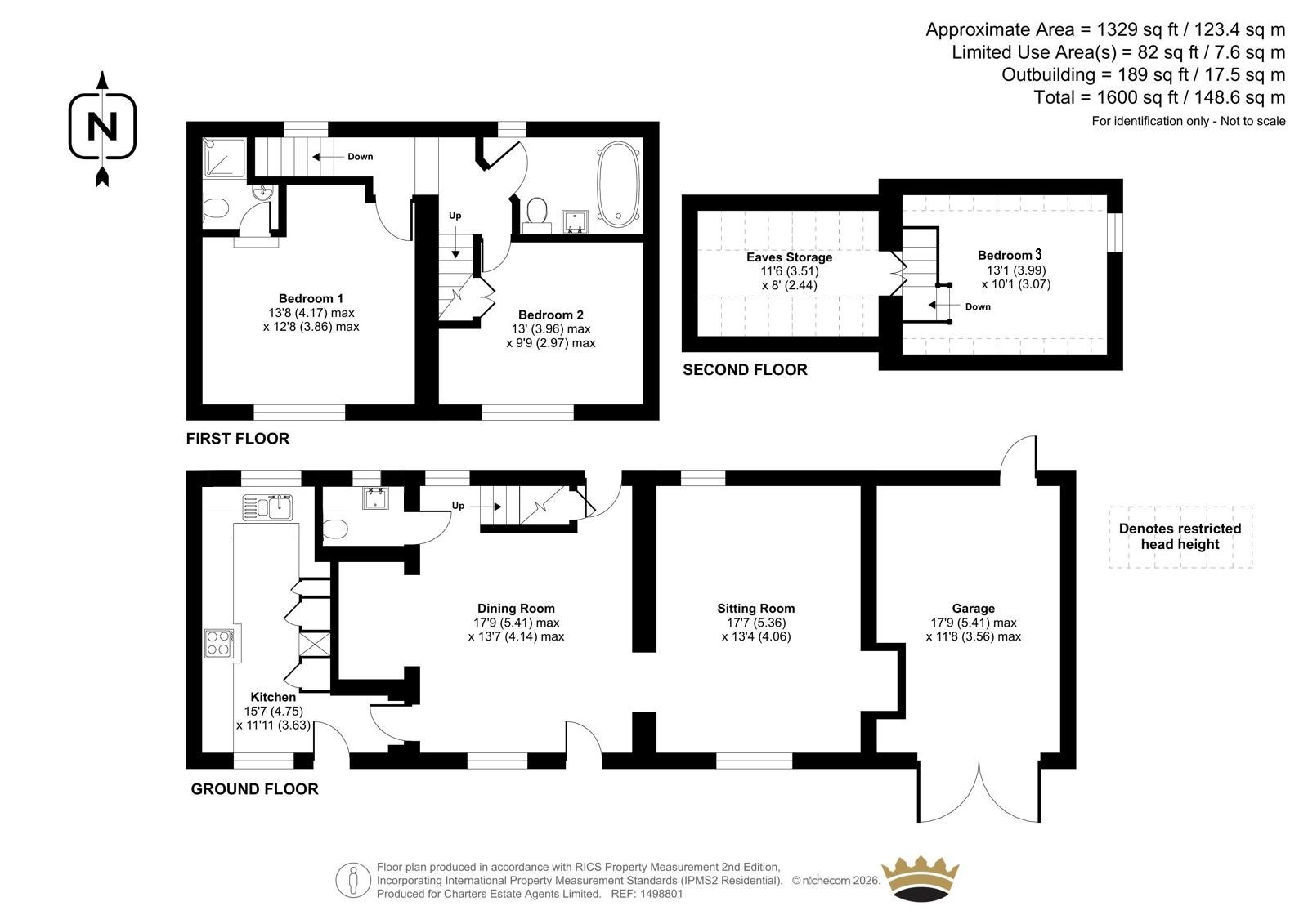 Peartree Cottage,, Oxford Road, Winchester floorplan