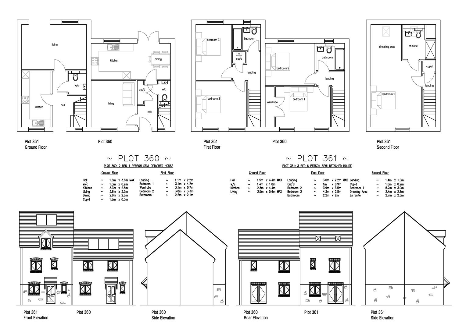 Plot 361 Curtis Fields, 45 Bramble Road, Weymouth floorplan