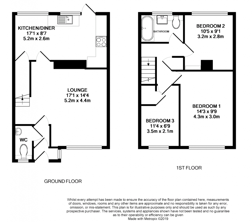 3 Bedrooms Terraced house for sale in Sunnybank Road, Farnborough GU14