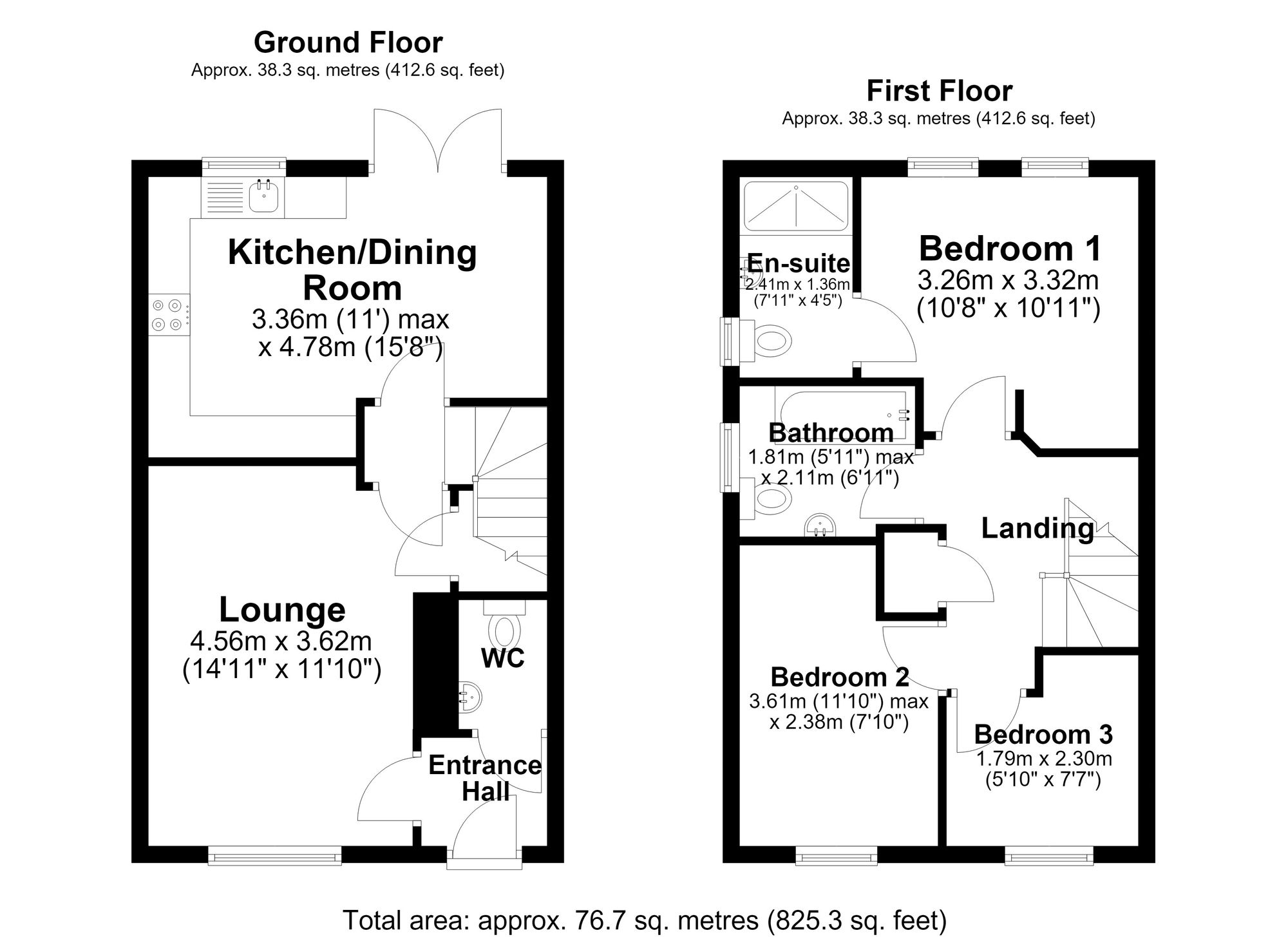 11 Braeburn Drive, Warrington floorplan