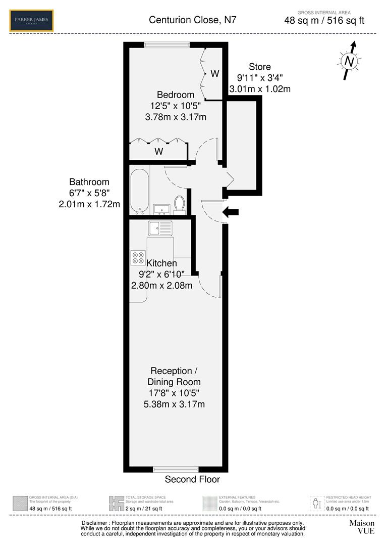 27, Centurion Close, London floorplan