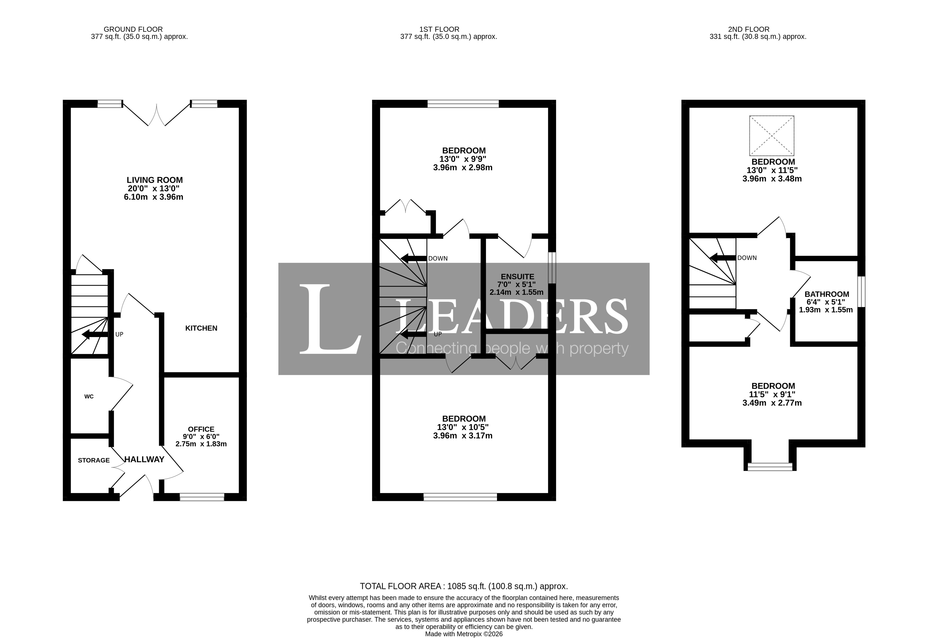 Woolhouse Way, Norwich floorplan