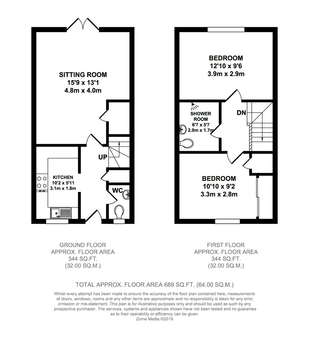 2 Bedrooms Terraced house for sale in Tom Joyce Close, Snodland ME6