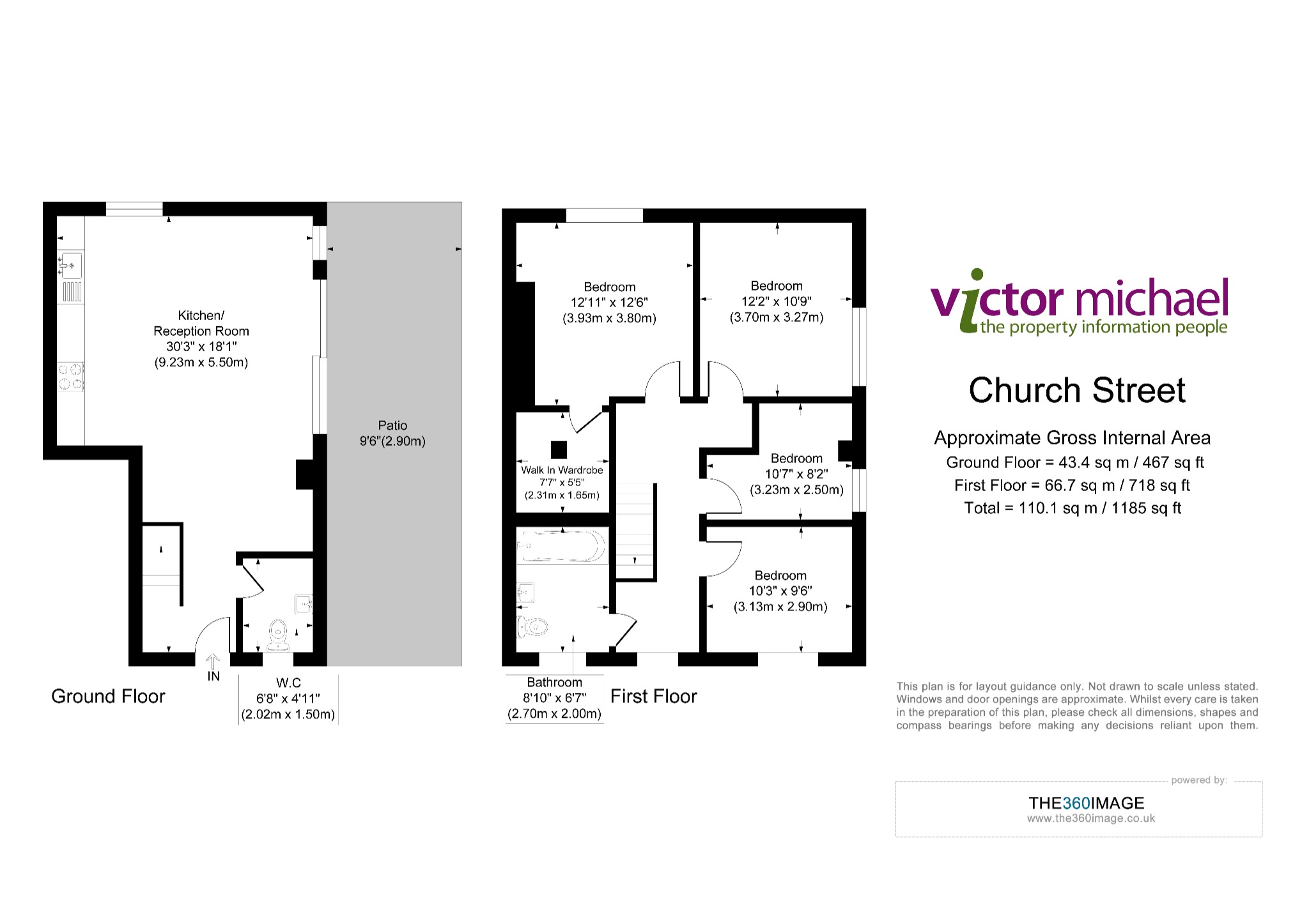 Flat 1, 51 Church Street, Greater London floorplan