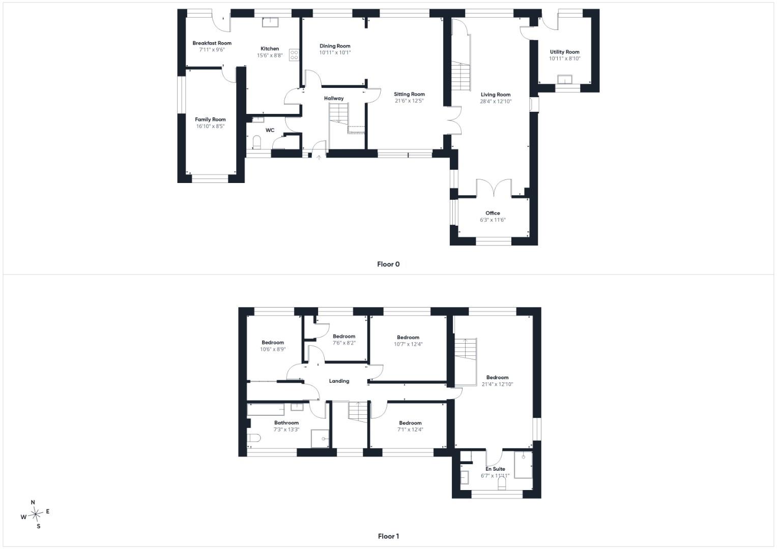 Rosedale House, Plain Road, Ashford floorplan